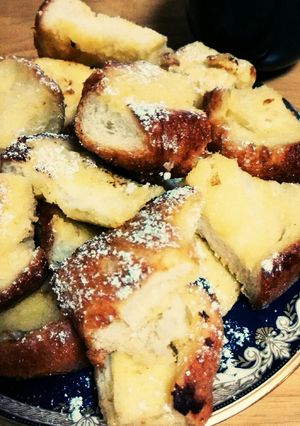 残ったパンでフレンチトースト!-レシピのメイン写真