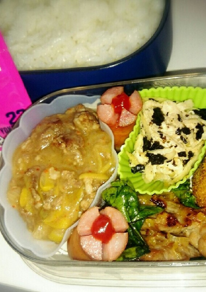 記録 殿さんお弁当 #4月3日❤-レシピのメイン写真