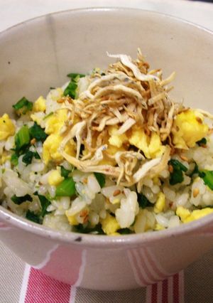 春菊の菜飯-レシピのメイン写真