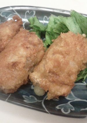 チーズとニンニクの豚肉巻き-レシピのメイン写真