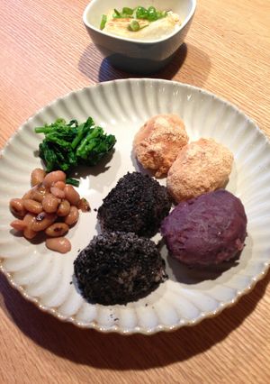 三色おはぎ-レシピのメイン写真