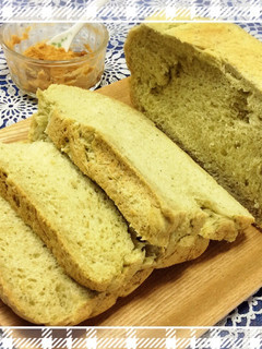 春の香り☆HBでヨモギ食パン-レシピのメイン写真