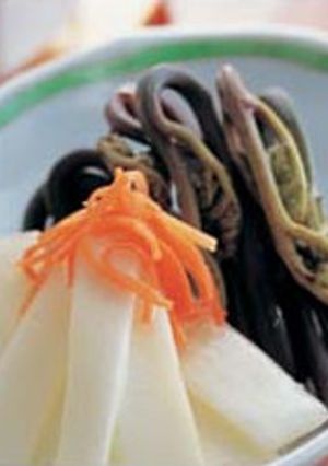 しゃきっと！山菜の酢の物-レシピのメイン写真