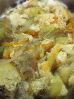 たっぷり野菜の中華スープ-レシピのメイン写真