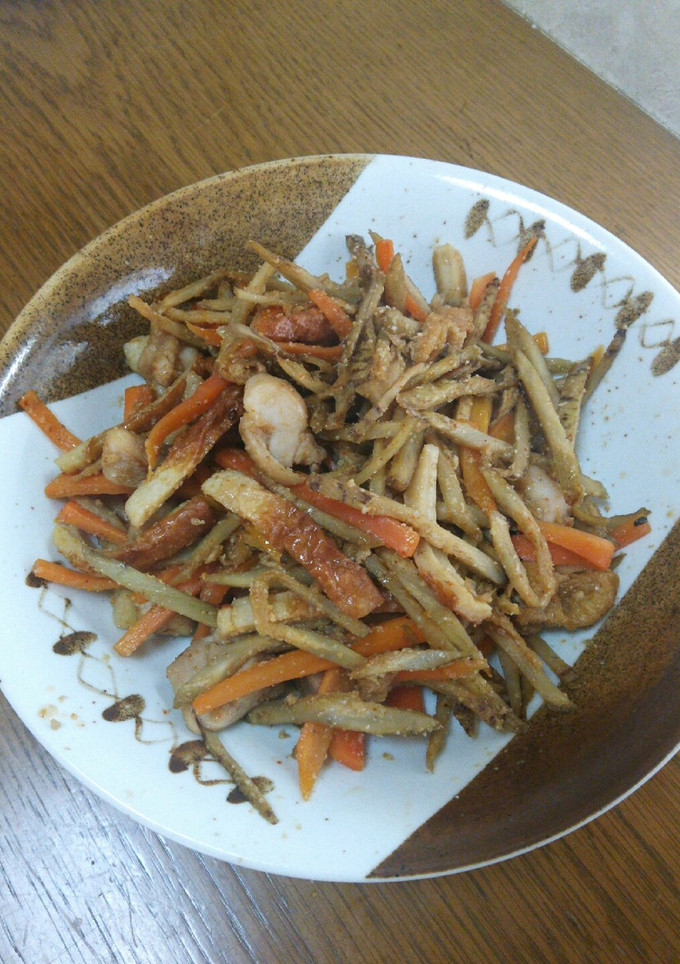 具だくさんきんぴらごぼう-レシピのメイン写真