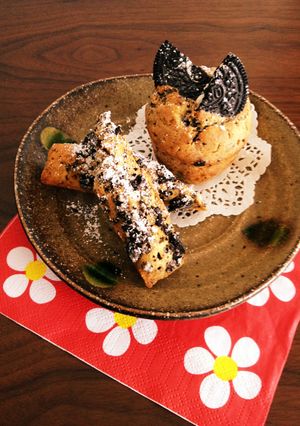 オレオの入ったプチケーキ＊+°-レシピのメイン写真