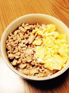 簡単すぎる☆そぼろご飯~!-レシピのメイン写真
