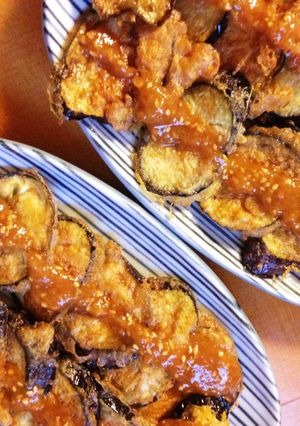 とよ婆ちゃんの茄子カリカリ揚げ-レシピのメイン写真
