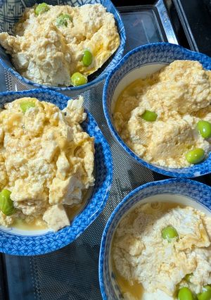 簡単★晩御飯「枝豆入りたまごどうふ」-レシピのメイン写真