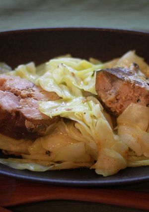 スパイシーなキャベツとサバ缶-レシピのメイン写真