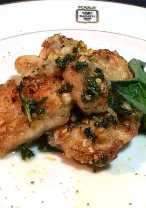鶏ムネ肉のガーリックレモンハーブソテー-レシピのメイン写真