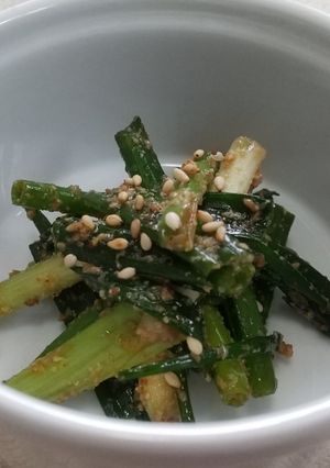 小葱のすり胡麻和え-レシピのメイン写真
