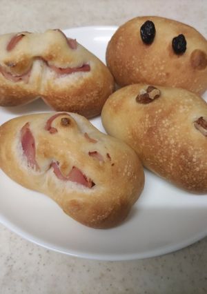 甘酒丸パン（冷蔵庫発酵）-レシピのメイン写真