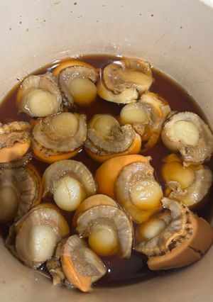 蒸しほたての煮付け-レシピのメイン写真