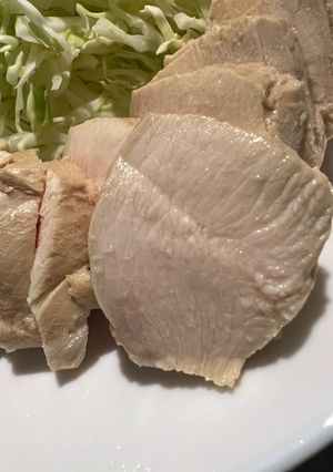 しっとりプルプル茹で鶏-レシピのメイン写真