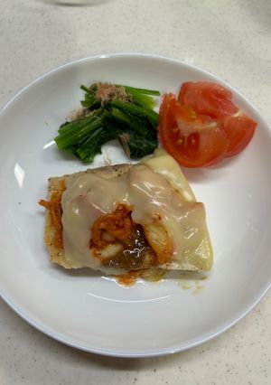 めかじきのキムチチーズ蒸し-レシピのメイン写真