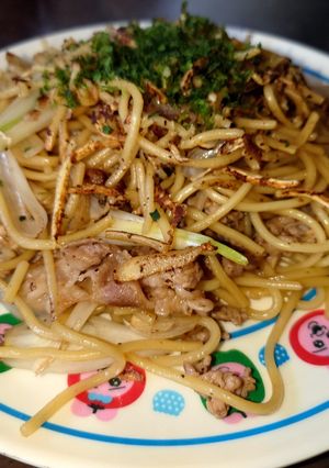 らっきょうオイスターソース焼きそば-レシピのメイン写真