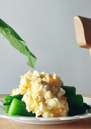 レンジdeオクラのタルタルソース☆簡単-レシピのメイン写真