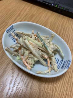 ごぼうサラダ-レシピのメイン写真