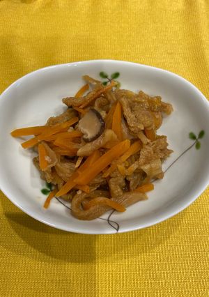 ゆで干し大根の煮物-レシピのメイン写真
