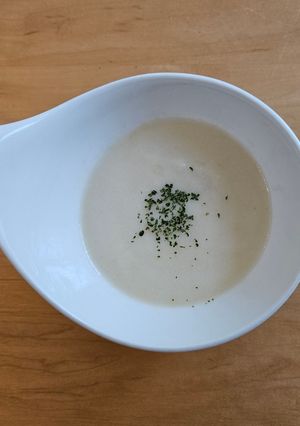 新玉ねぎの冷製ポタージュ-レシピのメイン写真