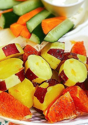 さつまいも&オレンジ煮-レシピのメイン写真