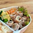 お弁当に☆豚肉の梅と大葉巻き