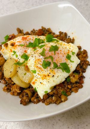 スペイン風目玉焼き（ウエヴォフリト）-レシピのメイン写真