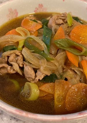 15分で絶品カレーうどん-レシピのメイン写真