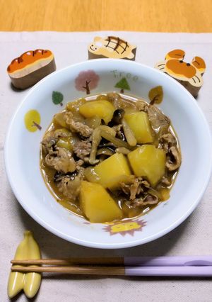 下味で豚こまフワフワ👑味しみ旨い肉じゃが-レシピのメイン写真