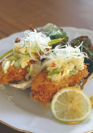 かきフライ　冬野菜のタルタルソース添え-レシピのメイン写真