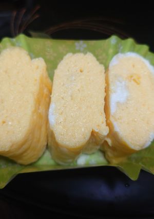 【覚書】レンジで卵焼き-レシピのメイン写真