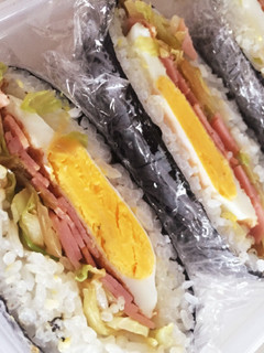 ハムエッグキャベツのおにぎらず☆-レシピのメイン写真