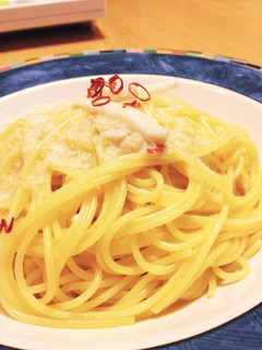 和風とろろペペロンチーノ(山かけパスタ)-レシピのメイン写真