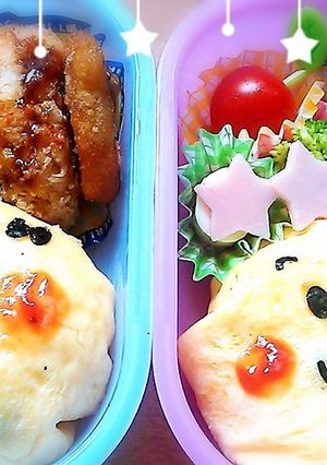 幼稚園お弁当　初心者でも簡単オムライス-レシピのメイン写真