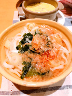 だしでいただく☆わかめうどん-レシピのメイン写真