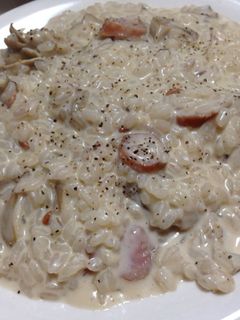 簡単☆牛乳で超濃厚チーズリゾット-レシピのメイン写真