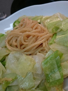 焼きそばで簡単!春キャベツのたらこスパ☆-レシピのメイン写真