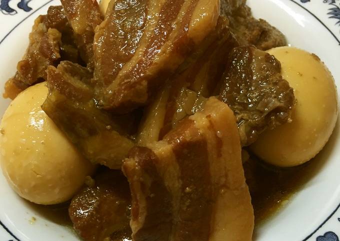 炊飯器で！やわらか豚の角煮☆ by のんママ420 【クックパッド】 簡単