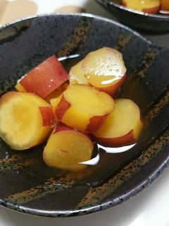 簡単!さつまいもの柚子茶煮★☆-レシピのメイン写真