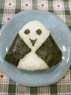 ふなっしー?に似てるオニギリ-レシピのメイン写真