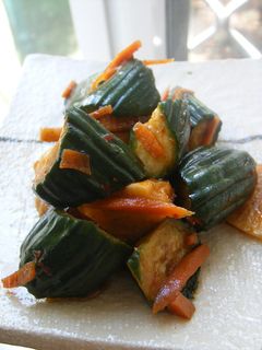 餃子のたれで即席漬け-レシピのメイン写真