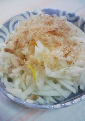 大根の酢の物おかかのせ-レシピのメイン写真