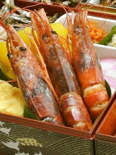 簡単☆有頭海老の生姜醤油煮☆おせち用-レシピのメイン写真