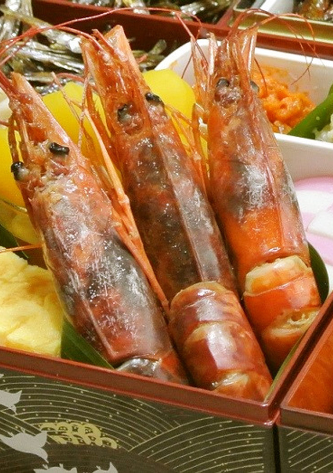 簡単☆有頭海老の生姜醤油煮☆おせち用-レシピのメイン写真