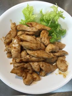 鳥のささみ生姜焼き@柔らかくて美味しい-レシピのメイン写真