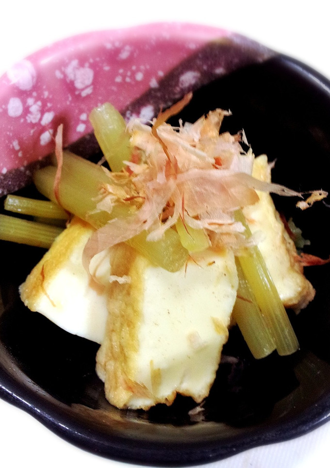 フキと厚揚げのあっさり煮物-レシピのメイン写真