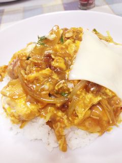 カレー親子丼-レシピのメイン写真