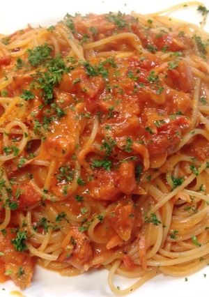 シェフ直伝　干エビワタリガニスパゲティー-レシピのメイン写真