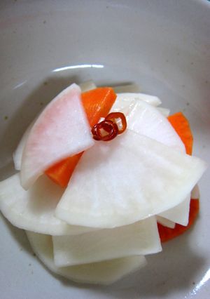 酸っぱい♪かぶとにんじんのなます-レシピのメイン写真